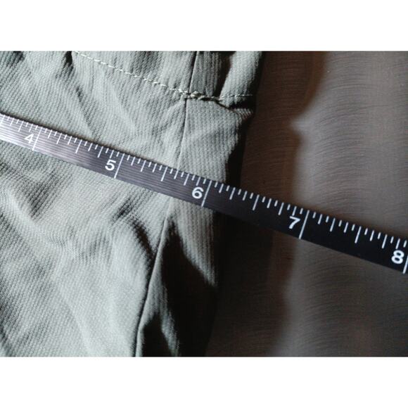 Columbia Omni Shade Men's Large Green Hiking Button Up Short Sleeve Shirt - Picture 7 of 8